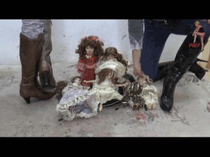 Expensive Dolls Crushed Under Boots