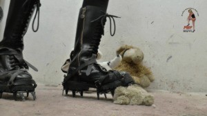 Slammed Toys Under Cruel Boots