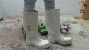 Fierce Steel Toe Wellies